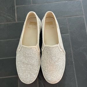Kate Spade Sparkly Keds - great wedding shoes!
